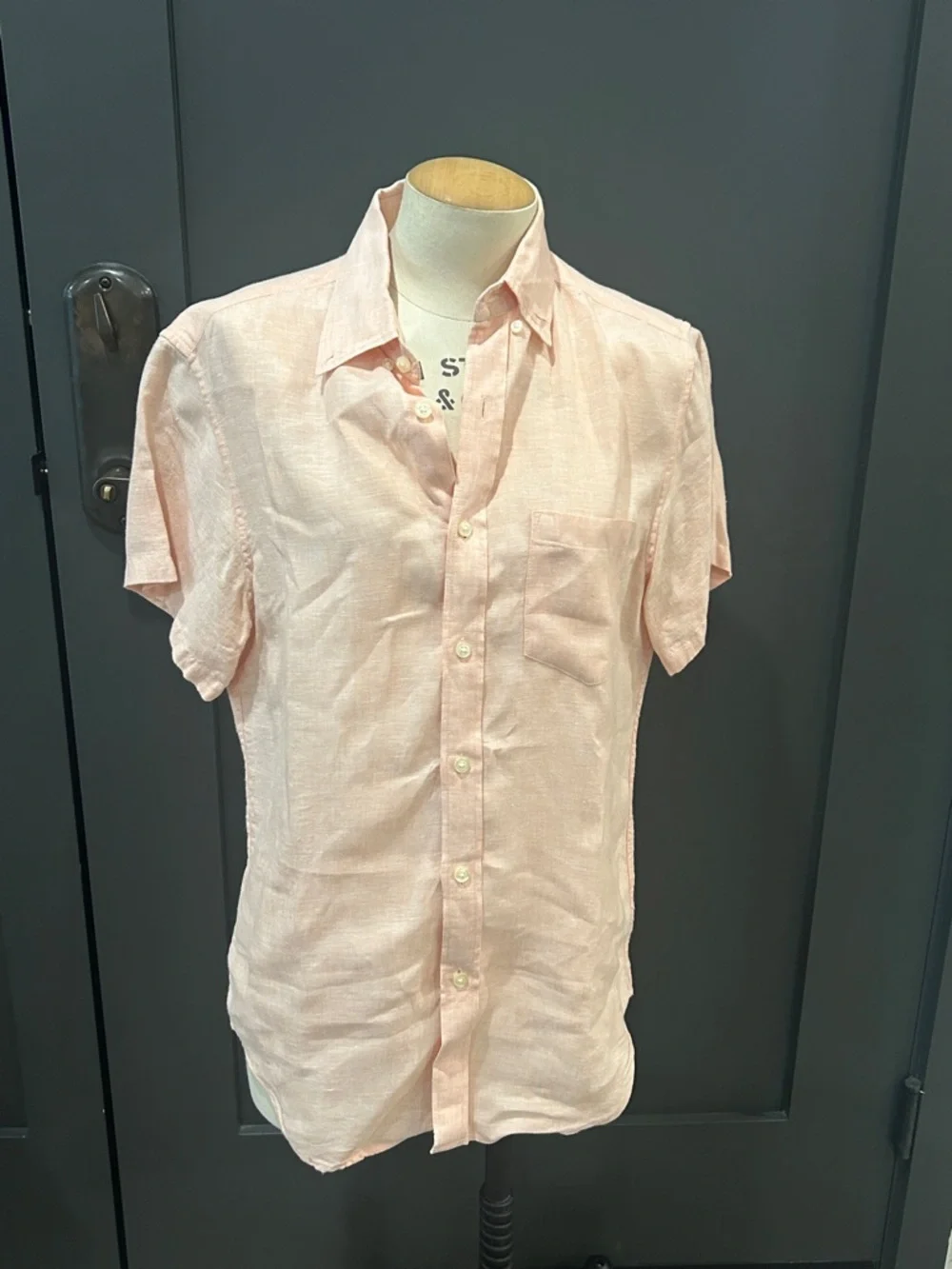 J. Crew‎ Short-sleeve washed linen shirt